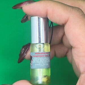 Dragon's Blood Perfume Oil Roller, Dragon's Ember Elixir, Crystal Infused, 5ml